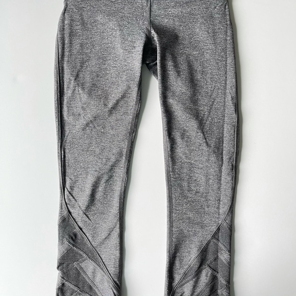 Lululemon Heather Grey Full Length Leggings - Picture 4 of 5